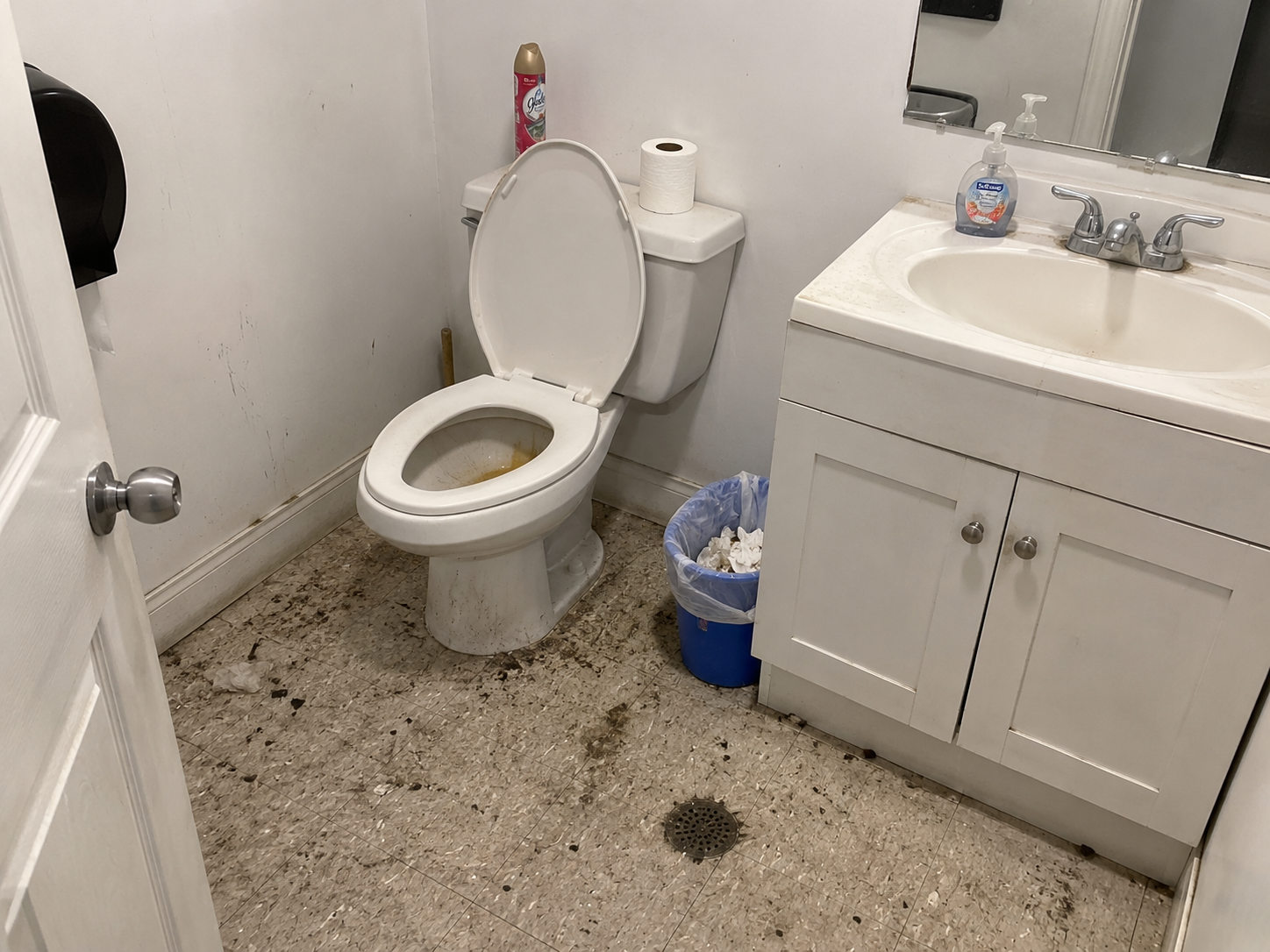TOILETTE avant ménage